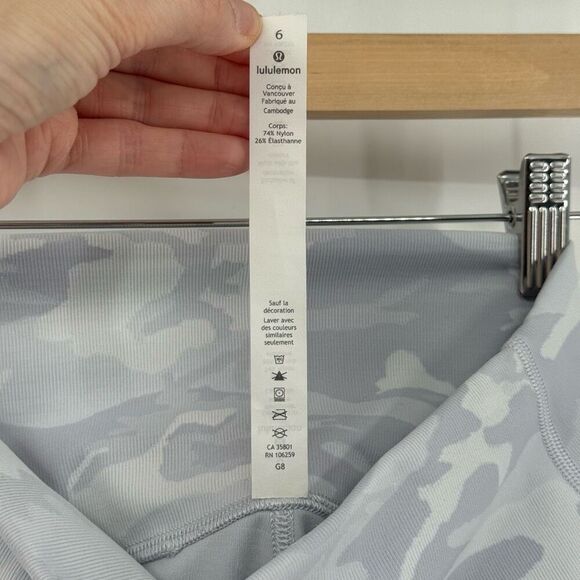 Lululemon Wunder Under High Rise Tight 28" Luxtreme Legging Incognito Camo 6 - Picture 9 of 10